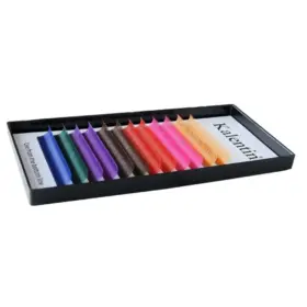 Kalentin Extensiones De Pestañas Coloridas Curva C 0,20 11mm